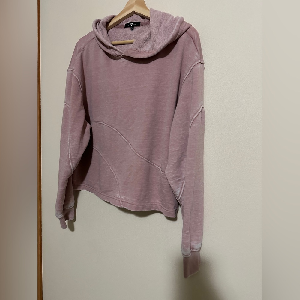 ♻️ 7 for all mankind: crop sweatshirt - Picture 6 of 9